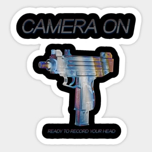 camera on Sticker